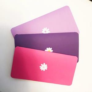 Porte-cadeau personnalisé en espèces - Enveloppe avec message en coréen et en anglais, plusieurs couleurs, carte faite main, amour, remerciements, anniversaire, remise des diplômes