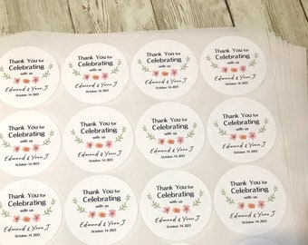 Custom Favor Souvenirs / wedding/ Custom Stickers / Custom Labels /Wedding Favor Sticker / Unique Favor Labels / Custom Favor Souvenirs /