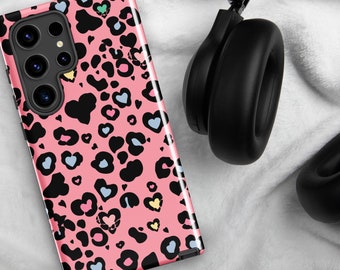 Candy Heart Cheetah Tough case Samsung®