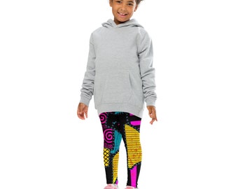 Leggings de patchwork para niños