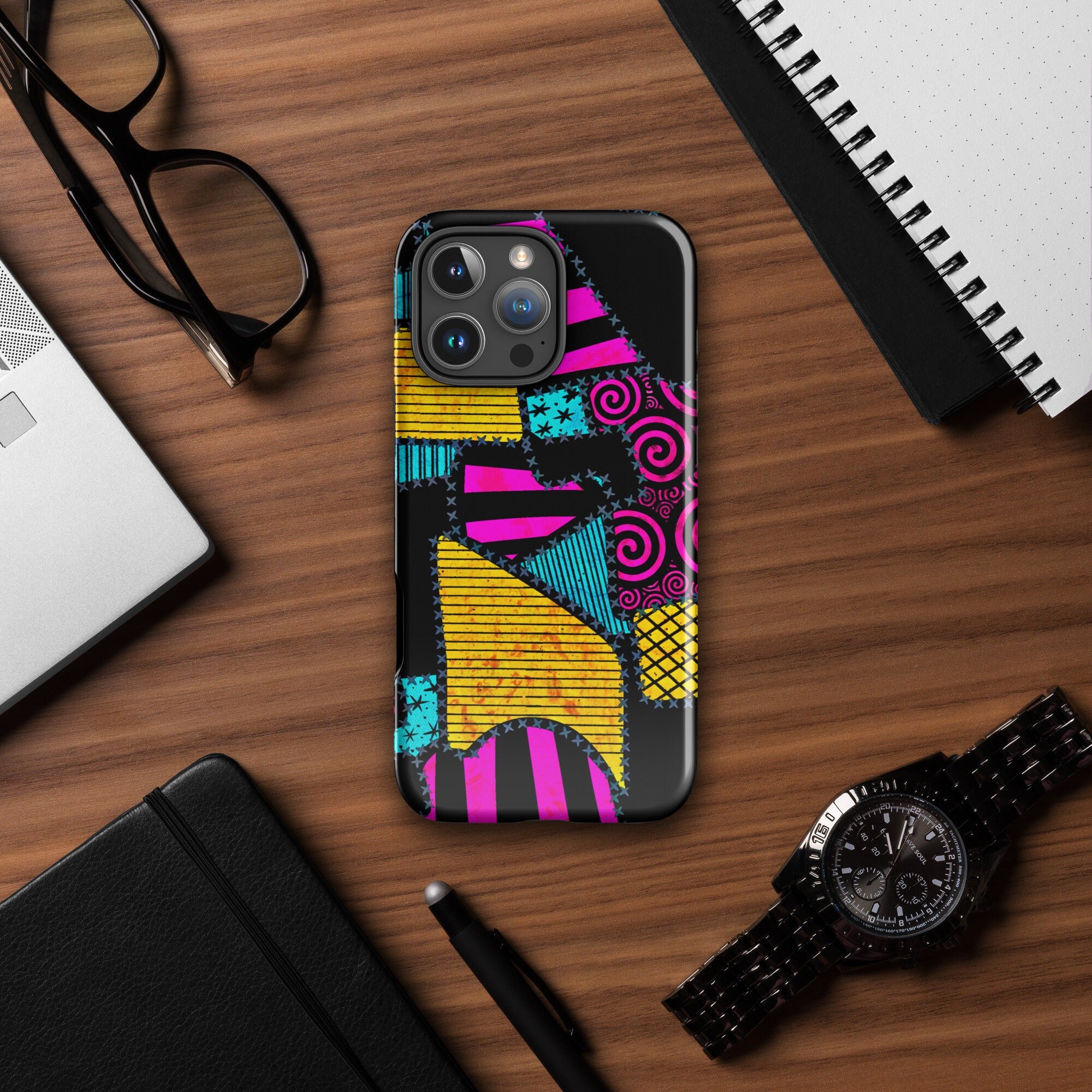 Patchwork Tough Case for iPhone®