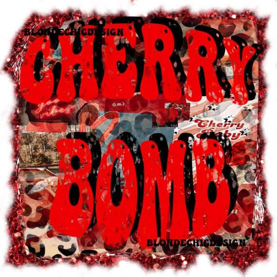 Cherry Bomb Png Digital Download Etsy