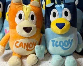 ぬいぐるみのブルーイとビンゴポケットベッドルーム - Etsy 日本