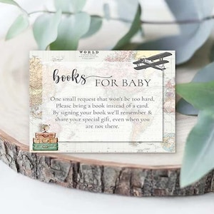 Libros para Insertos de Bebé, tema de viaje, baby shower, Baby Shower de Aventura, Consejos y buenos deseos para que los nuevos padres sean pañales nocturnos, 0011