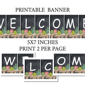 Cactus Classroom Welcome Sign, Cactus Classroom Decor Custom Teacher Sign, Plant lover teacher, Greenery Teacher Door Hanger, Cactus Banner