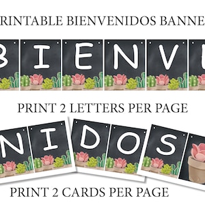 Cactus Classroom Spanish Banner, Cactus bienvenidos sign, Bilingual class Plant lover teacher, Greenery Teacher Door Hanger, Cactus Banner