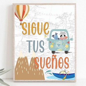 Spanisch Klassenzimmer Dekorationen Spanisches Motivationsposter Inspirierende Positive Zitate Wandkunst Poster für Spanisches Klassenzimmer Bibliothek Dekor