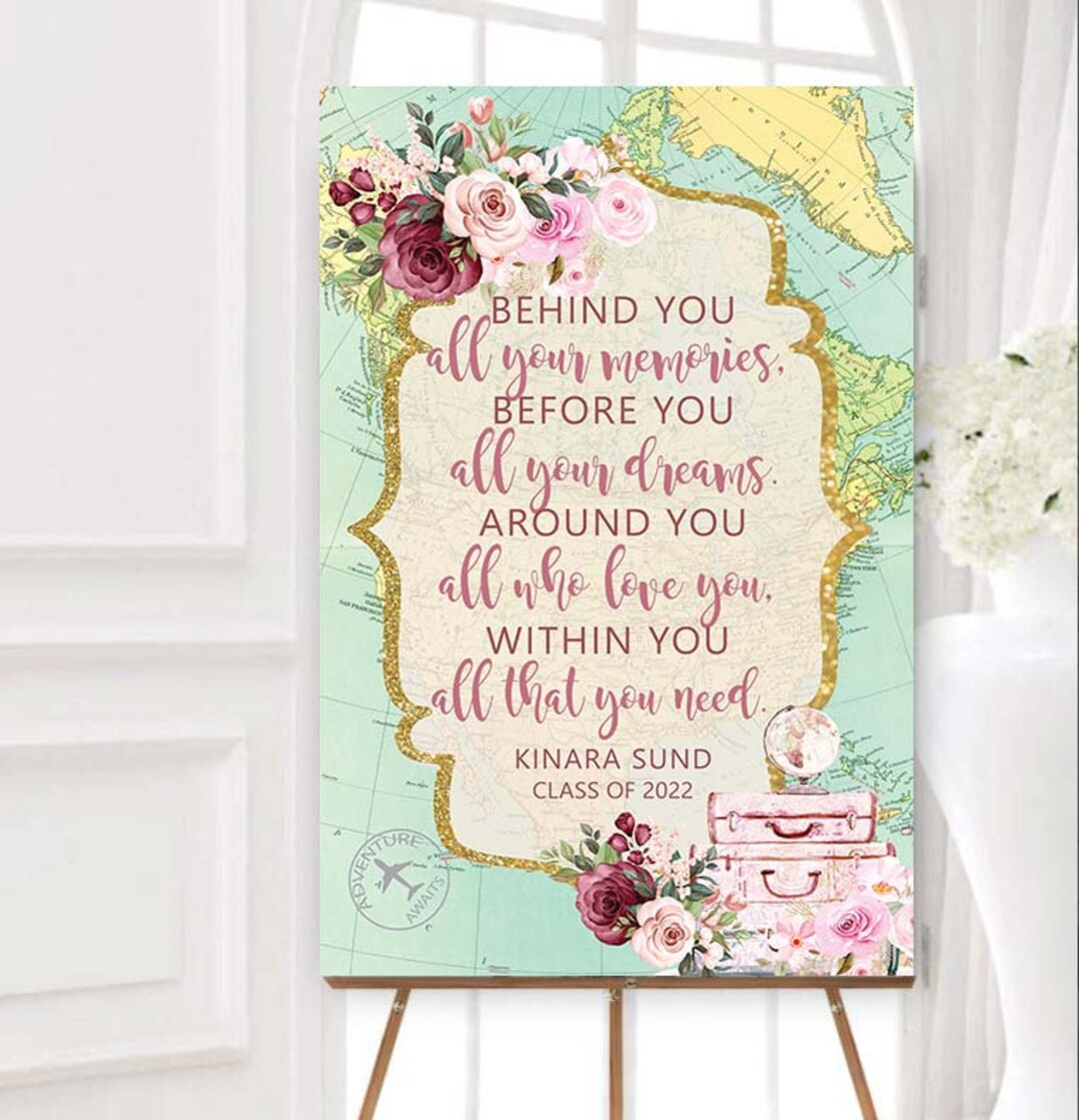 Behind You All Your Memories Graduation Inspiration Quote Travel ...