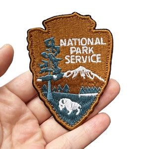 National Park Patch - Iron On Patch - Hike Patch - Camp - Embroidered Patch - Embroidery - Applique - Outdoor patch - Hiking patch - Hiking