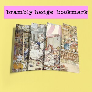 brambly hedge bookmark