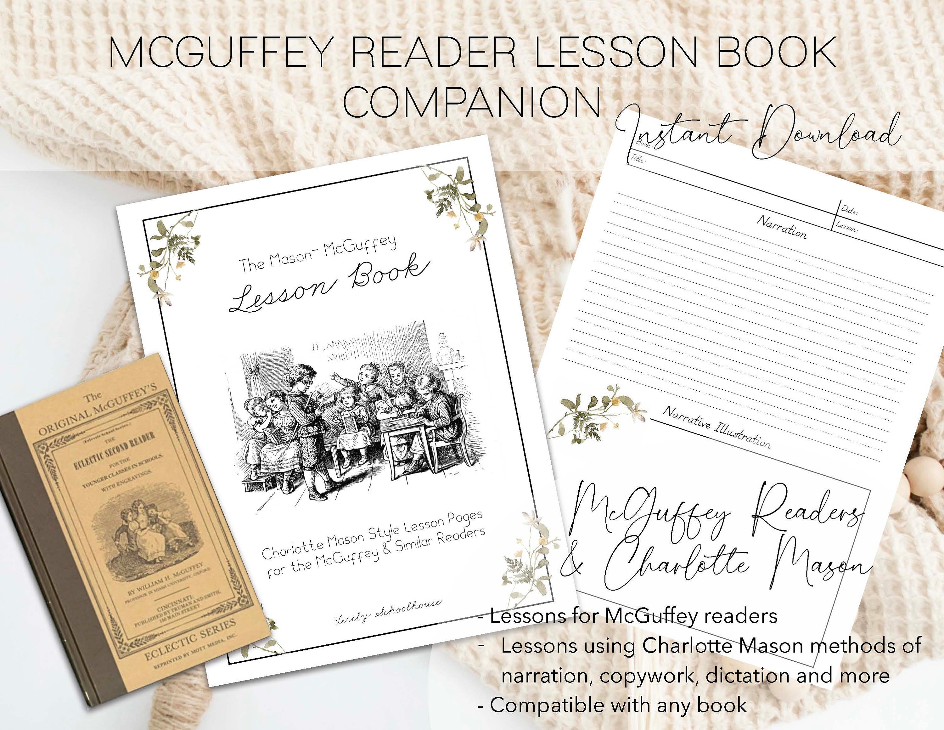 Mcguffey Readers Lesson Book Charlotte Mason Language Arts Etsy Mcguffey Readers Lesson Book Charlotte Mason Language Arts Etsy