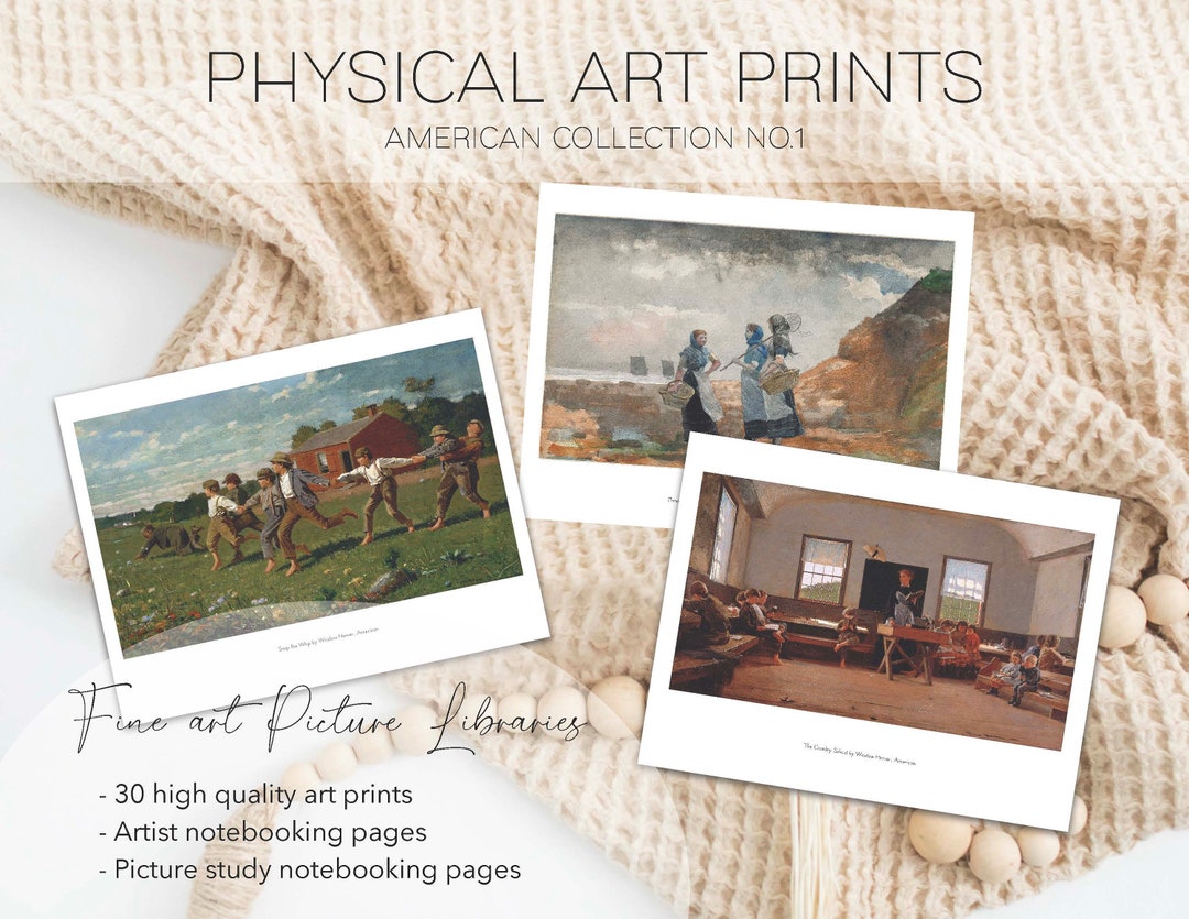 American Fine Art Study Collection No.1 Fine Art Prints Printed