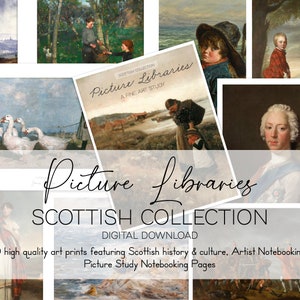 Fine Art Studies | Scottish Artists | Picture Study | Charlotte Mason Art Study Prints