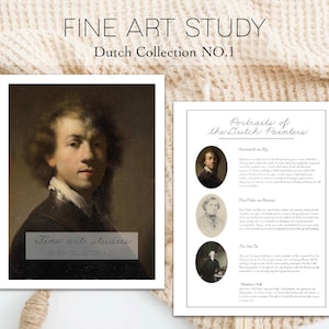 Fine Art Studies | Dutch Artists | Picture Study | Charlotte Mason Art Study Prints