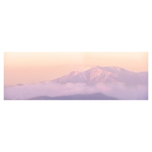 Mount Baldy at sunset