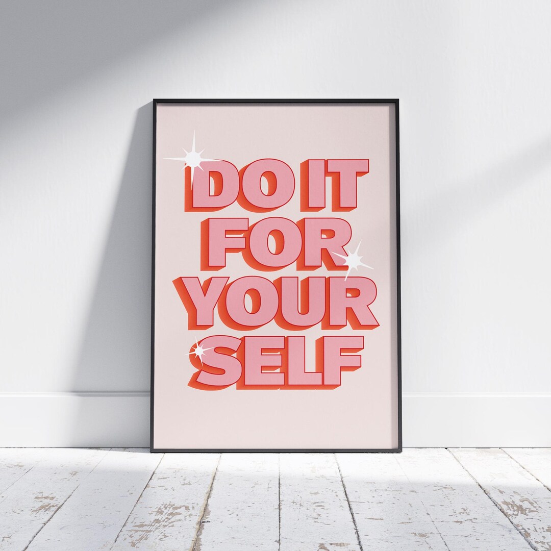 Do It for Yourself – Motivational Running Poster – Light (multiple ...