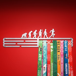 B STOCK: DARWIN – United Medals Sports Medal Hanger Display – Brushed Stainless Steel