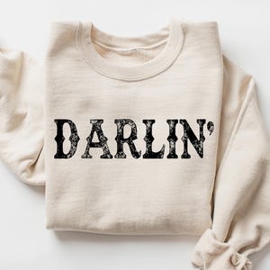 Western Country Girl T-Shirt | Darlin&#39; Shirt, Cowgirl Shirt, Country Shirt, Cowboy Shirt, Country Girl Tee, Western Clothing, Trendy Shirt