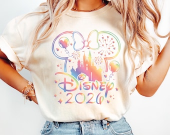 Colorful Disney 2026 Shirts, Disney Family 2026 Shirt, Custom Disney Family Shirt, Disney Trip 2026 Shirt, Disney Family Vacation Shirt