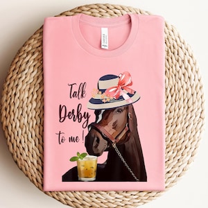 Kentucky Derby Shirt, Talk Derby To Me, 2025 Kentucky Derby Shirt, Kentucky Derby Party Shirt, Racing Horse Racing Shirt, Race Weekend Shirt