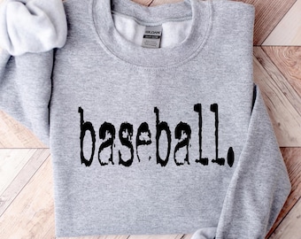 Baseball Sweatshirt, Baseball Game Day Sweatshirt, Baseball Game Day Sweatshirt for Women, Sports Mom Sweatshirt, Gameday Sweatshirt