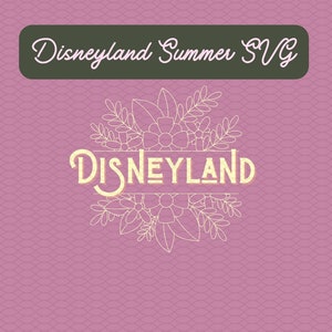 Disneyland Summer/Spring SVG & PNG