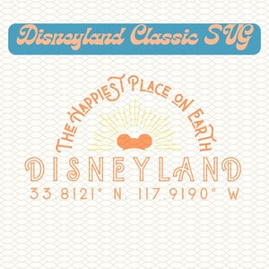 Disneyland SVG Summer Design- SVG & PNG