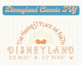 Disneyland SVG Letni projekt- SVG i PNG