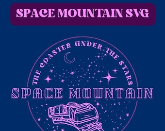 Espacio montaña SVG Disneyland SVG PNG