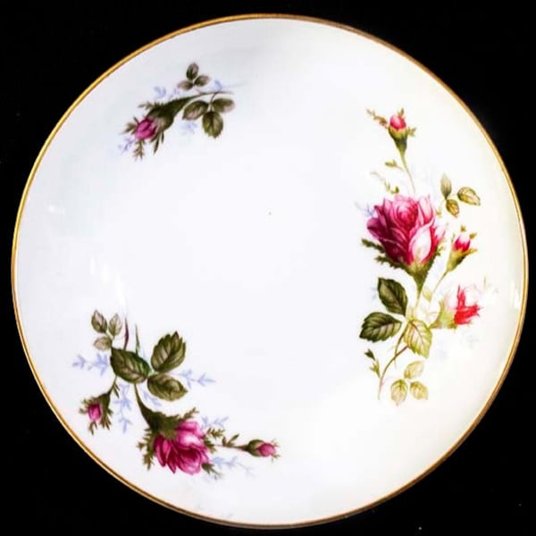 Moss Rose Japan China Dessert Dishes 5 1/2" 12 Available