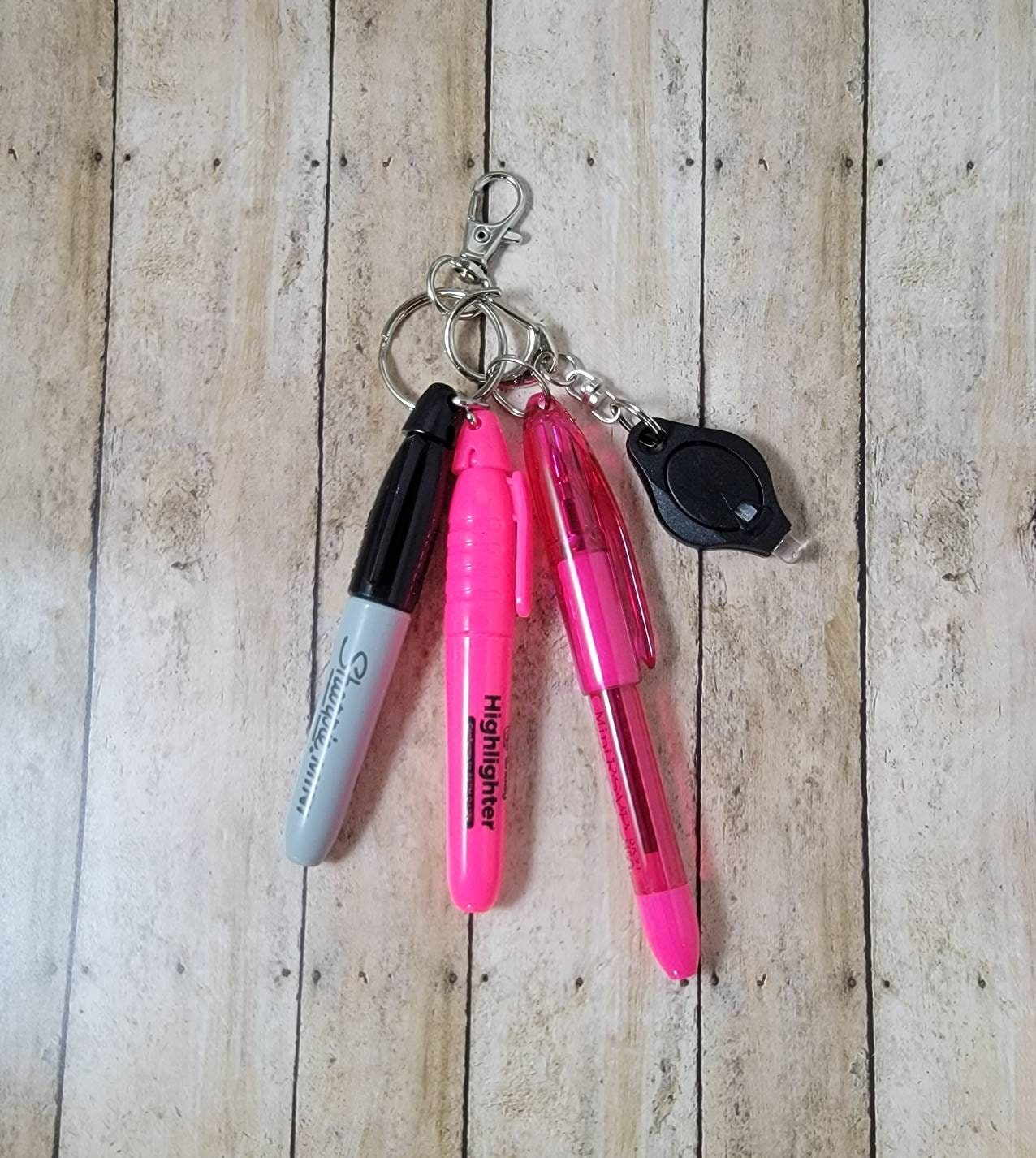 Mini & Regular BIC 4 Color Pen Clip - Mini Pen - 4 Color Pen - ID Clip -  Badge Clip - BIC Mini Pen