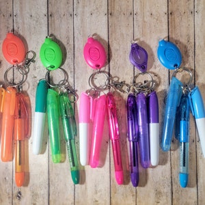 Badge reel accessories /mini permanent marker/mini sharpie/mini highlighter/mini pen/mini LED light/nurse/cna/medical
