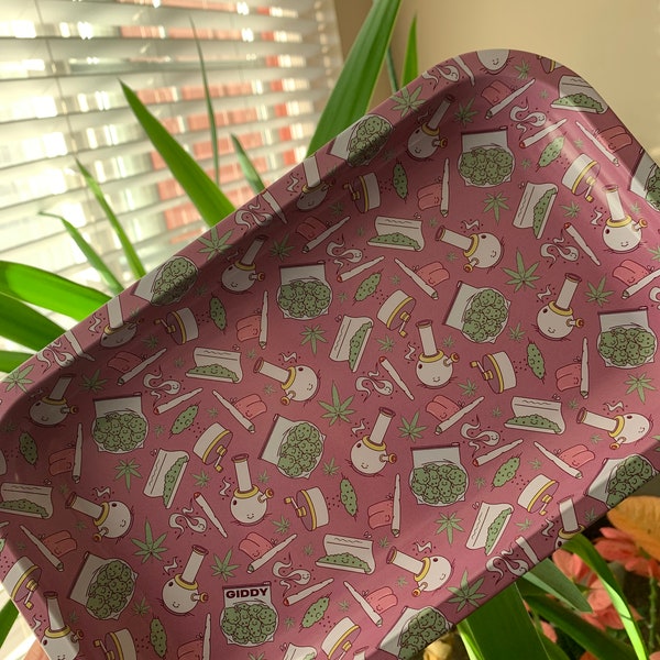 Girly Rolling Tray Etsy