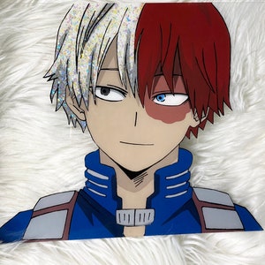 Todoroki glass painting (plexiglass)