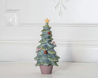Lladro Christmas Tree #06261 Santa's Workshop 1995 With Original