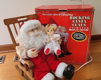 Telco Santa the Baker Motion-Estes 1996 置物