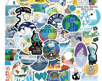 Climate Change Sticker - Etsy