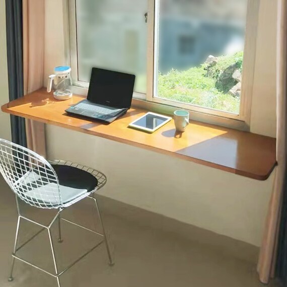 Custom Wall Fold up Table for Flex Small Spaces Corner Pop up