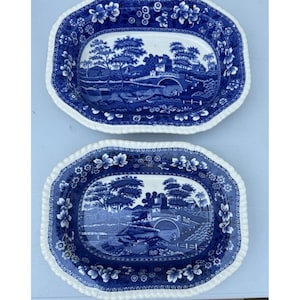 2 Vintage Copeland Spode Gemüseschalen England 20,5 cm