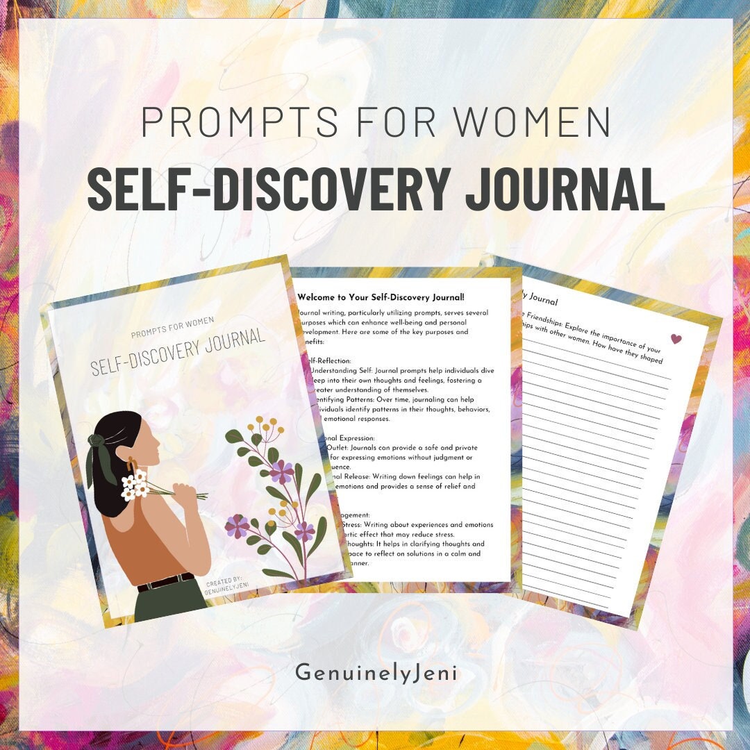 50 Journal Prompts for a Midlife Woman's Journey to Self-Discovery