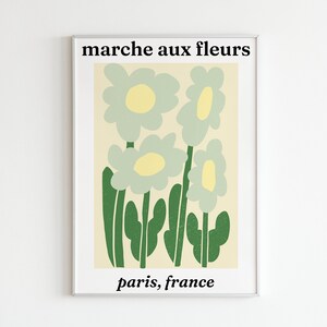 French Flower Market Digital Print
