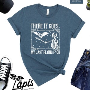 Sarcastic Skeleton T-Shirt: Funny Halloween Graphic Tee