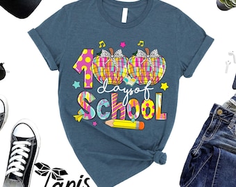 100 Days Of School Shirt, Kids Outfit