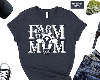 Farm Mom T-Shirt, Women's Farm Life Shirt
