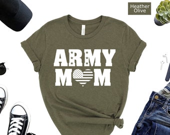 Army Mom T-Shirt, Proud Military Mother Gift