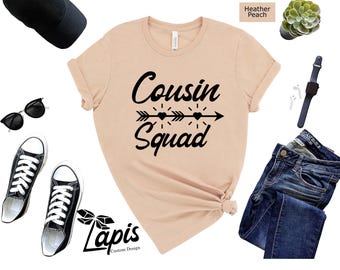 Cousin Squad T-Shirt: Matching Family Tee