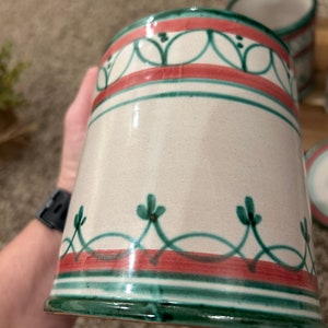 Vintage Rare Corso De Fiori Rabbit Lepre Italy Hand Painted Dishware