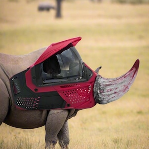 Accesorio de máscara de airsoft para paintball Bloody Rhino