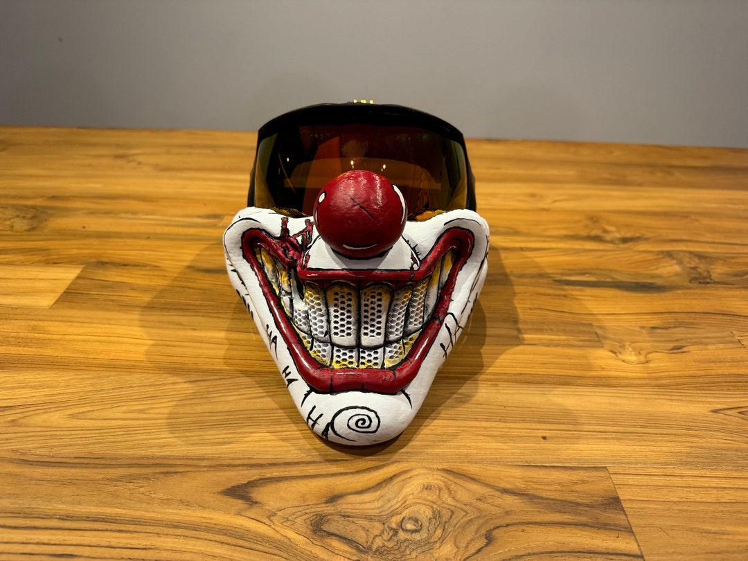 Sweettooth/joker Comic Clown Custom Paintball, Airsoft, Cosplay Mask