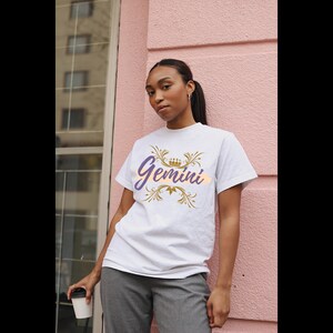 Gemini Unisex Jersey Short Sleeve Tee, Astrology T-Shirt, Horoscope T-Shirt, Summertime T-shirt
